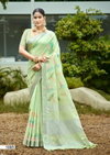 Classical By Bunawat Linen Woven Traditional Sarees Wholesale Market In Surat